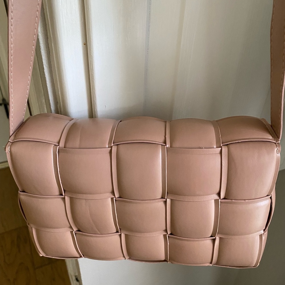 Leather padded Cassete Bag